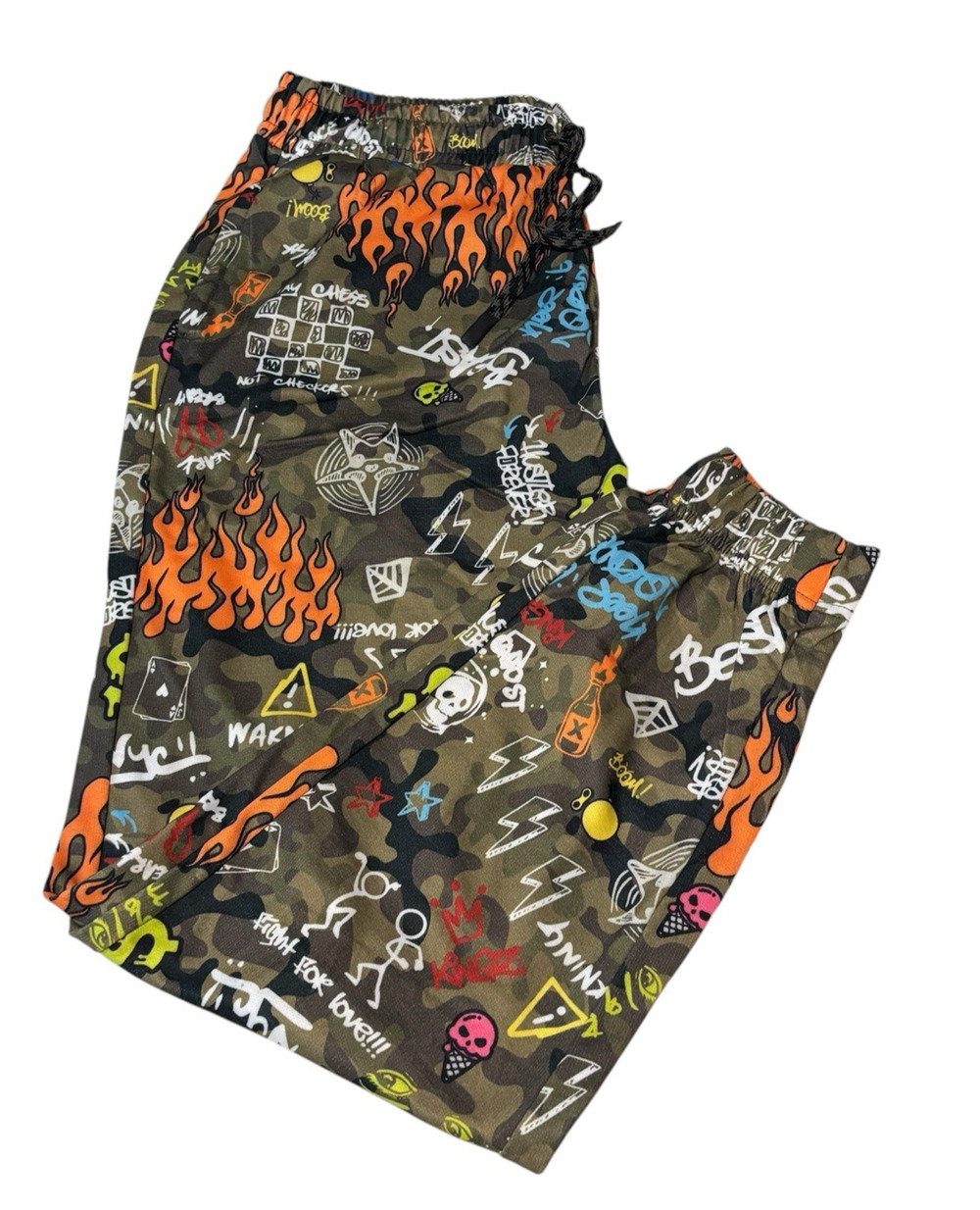 Fresh Prints of Bel-Air Unisex Jogger Sweatpants Size Large NWT